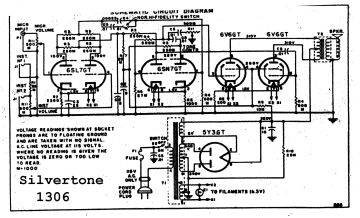 Sears Roebuck_Silvertone-1306-1949.Amp.poor preview